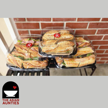 Sandwiches from Moulin Sandwiches from Moulin